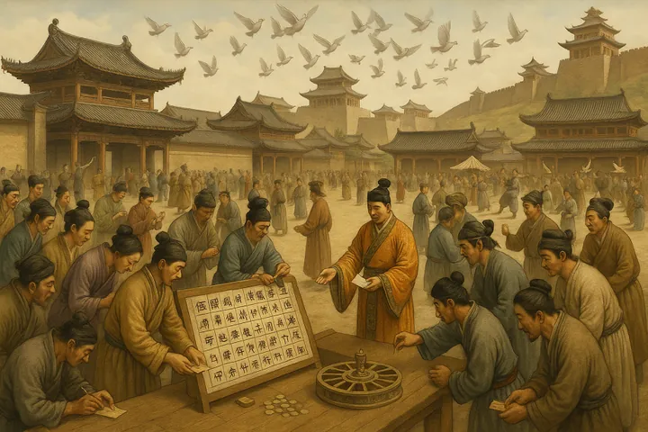 The White Pigeon Game: How an Ancient Chinese Lottery Became Keno