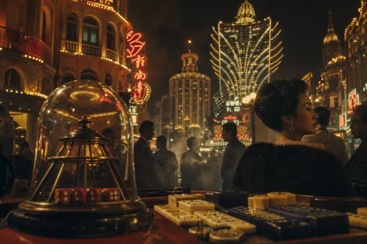 Macau: From Portuguese Trading Port to Asia’s Casino Capital, AI-generated image