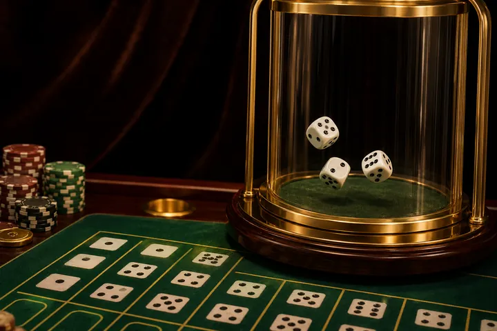 Sic Bo Rules and Bets: Every Wager on the Table, AI-generated image