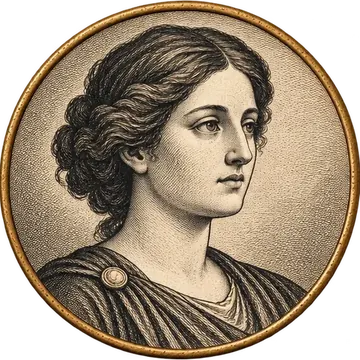 Engraved portrait of Dr. Elena Vasquez